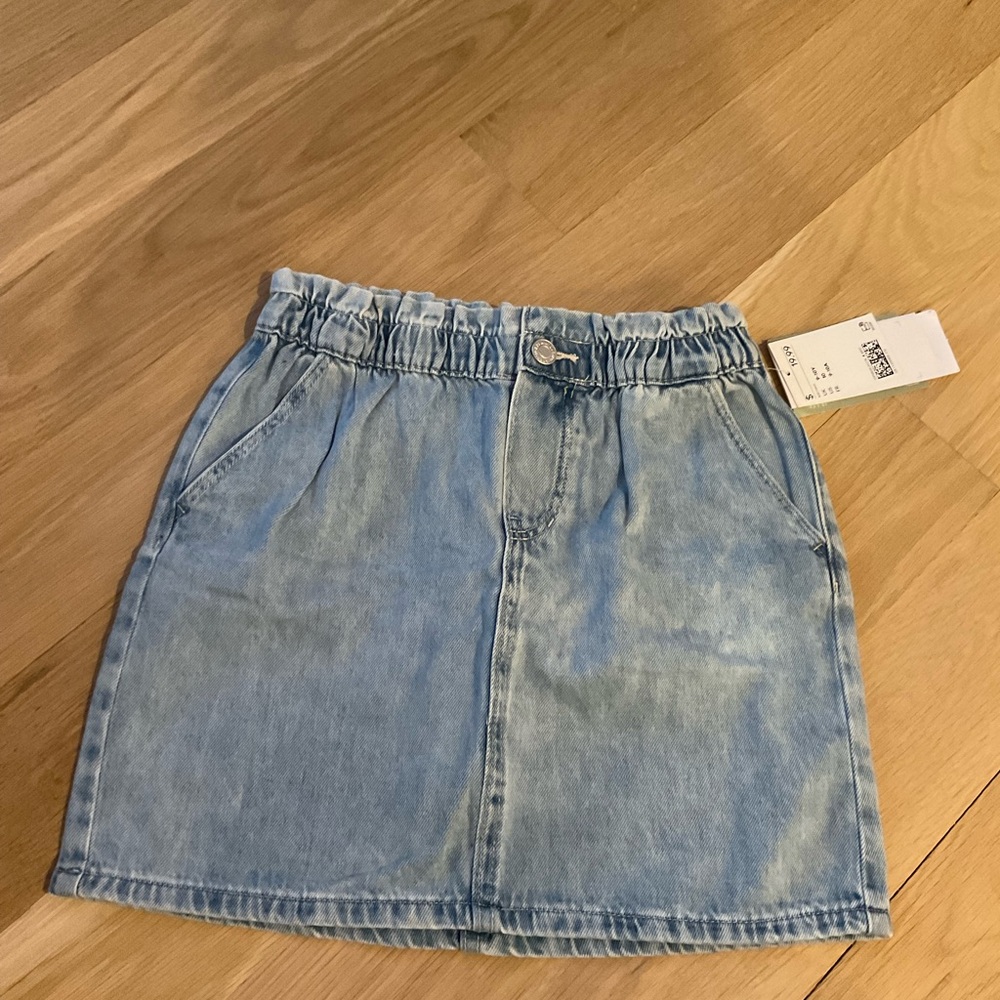 Denim Blue Skirt